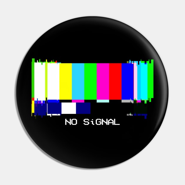 N0 Signal - Dark BG Pin by Taurus_Designs