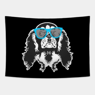 'Spaniel Dog With Shades' Silly Pet Dog Gift Tapestry