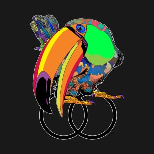 Toucan Empathy Psychedelic Costa Rica T-Shirt