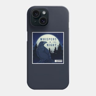 Whispers in the Night 2021 Logo (Blue) Phone Case
