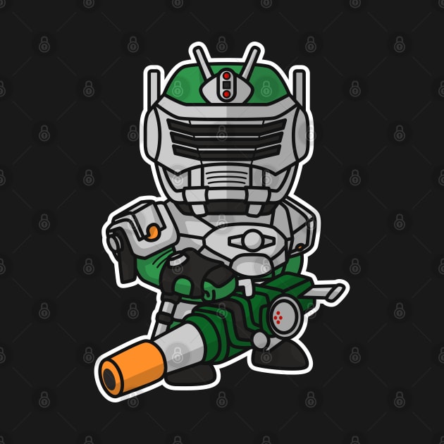 Kamen Rider Zolda Chibi Style Kawaii by The Toku Verse