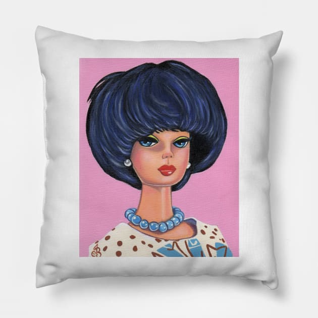 Bubble cut Pillow by joeann3