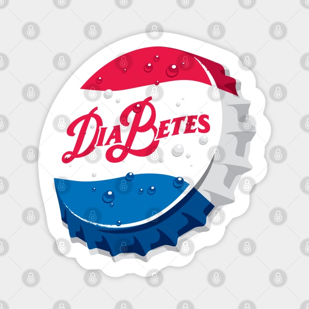 Vintage Pepsi Diabetes Magnet by SaltyCult