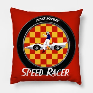 Speed Racer Leap - Tire Pillow