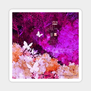 Dream Forest Butterfly Shrine Magnet