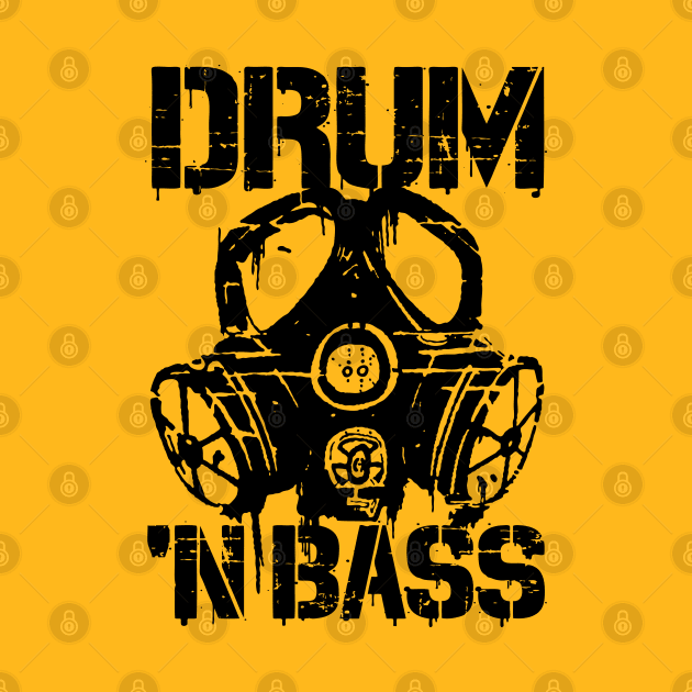Drum N Bass Gasmask by CultureClashClothing