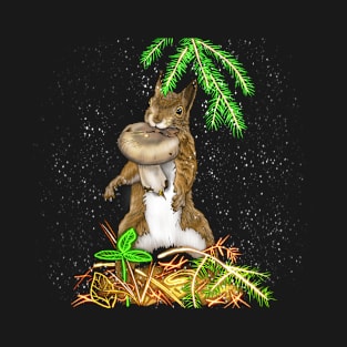 Squirrelling Away! T-Shirt