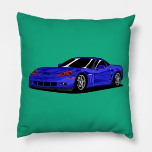 C6 Corve - Muscle Car Pillow