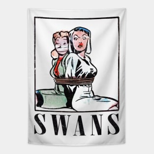 Swans ∆∆ Original Aesthetic Fan Design Tapestry