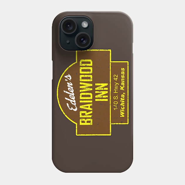 Braidwood Inn, distressed Phone Case by woodsman