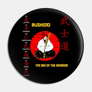 Bushido the wai of the warrior Pin