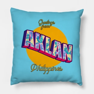 Greetings from Aklan Philippines! Pillow