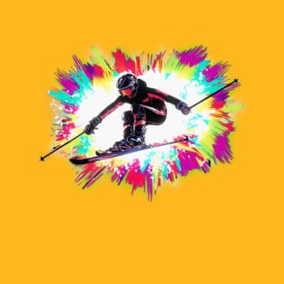Ski Color Explosion T-Shirt