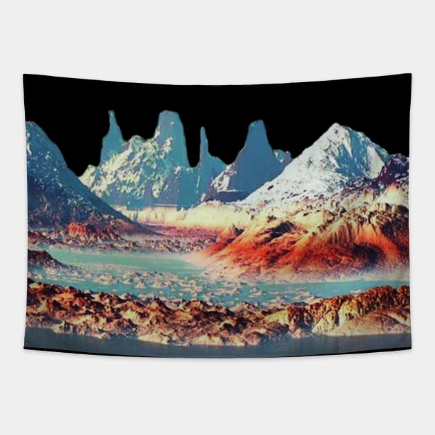 Lonely Planet Tapestry by volkvilla