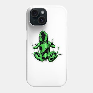 Poison Dart Frog -- Green Phone Case