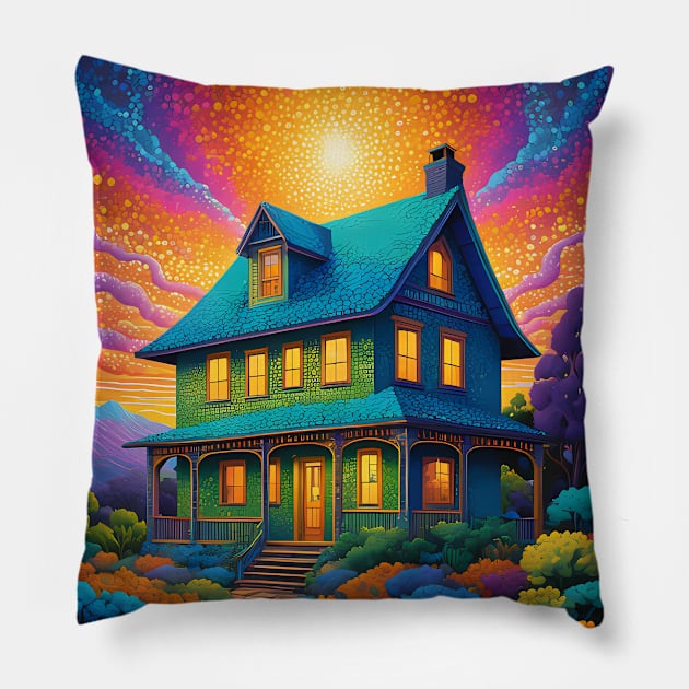 COLORFUL HOME DECOR Pillow by vibrain