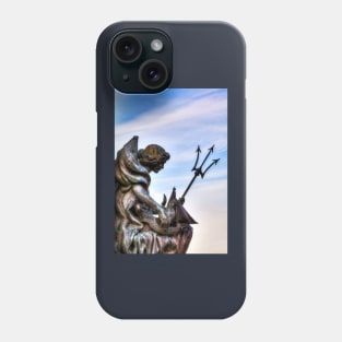 Britannia With Trident And Ship Of The Sea Phone Case