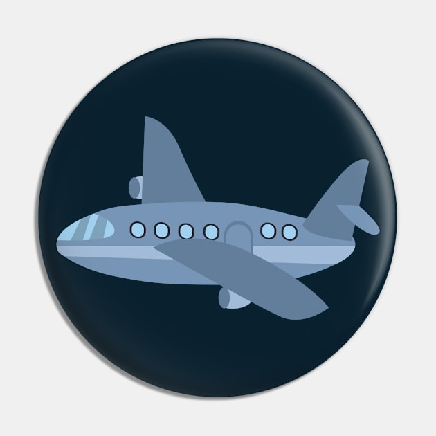 Airplane Pin by Alvd Design