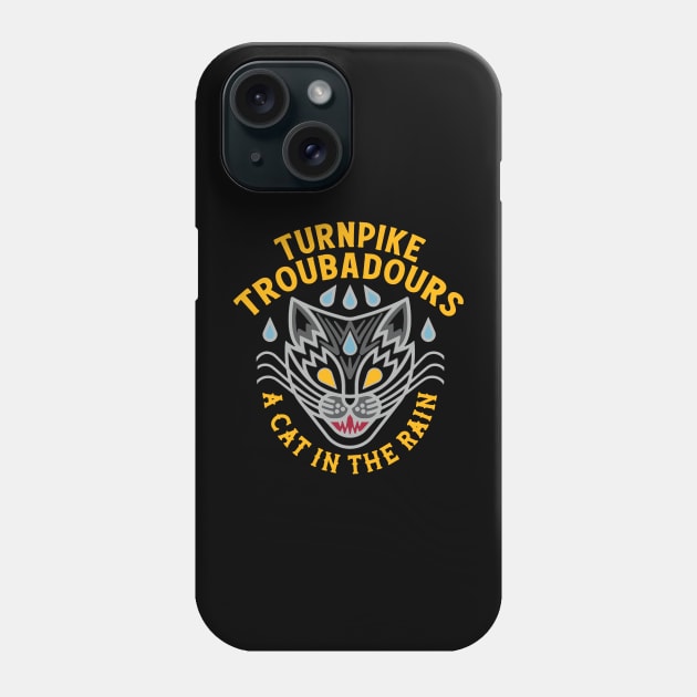 cat in the rain Phone Case by CoconutSportsCo