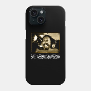 Badass Chic Transform Your Wardrobe with Sweetsweetback's Movie Tees Phone Case