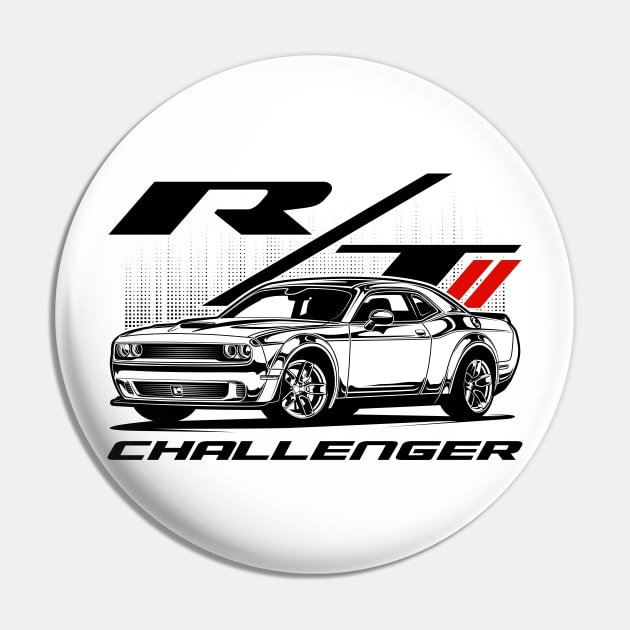 Challenger R/T Pin by idrdesign