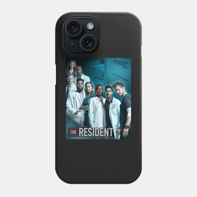 The Resident - Blue Chastain Phone Case by vickytoriaq