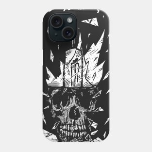 Broken Bulb Skull Phone Case