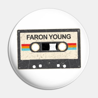 kurniamarga vintage cassette tape Faron Young Pin