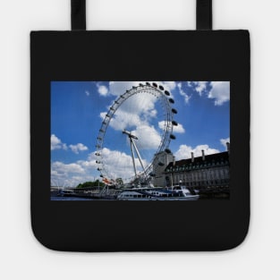 London Eye on a sunny day Tote