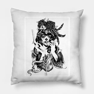 Dia De Los Muertos Pillow