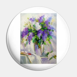 Bouquet of lilac Pin