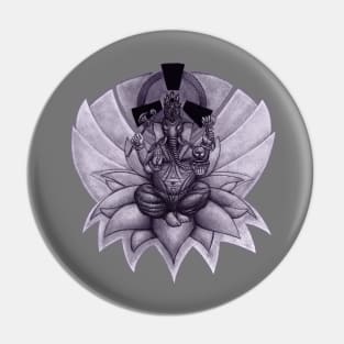 Nuclear Ganesha Pin