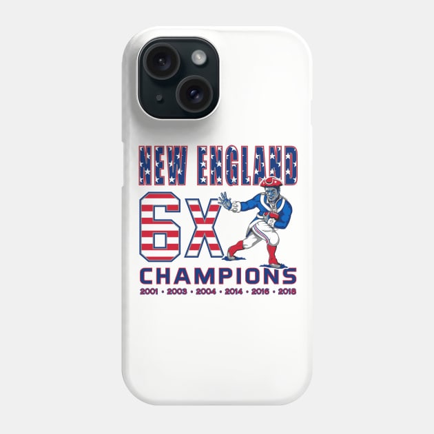 Patriots 2019 Championship Graphic 2 Phone Case by bkumm66