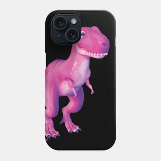 Pink 3D Dinosaur Phone Case