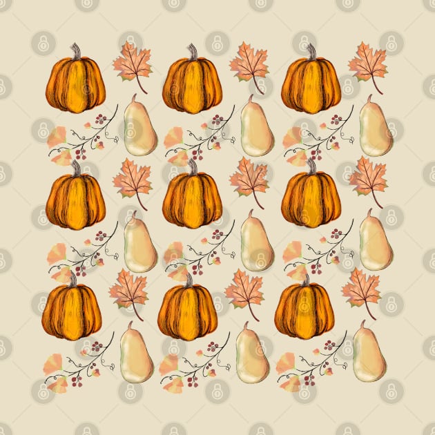 Autumn pattern by Miruna Mares