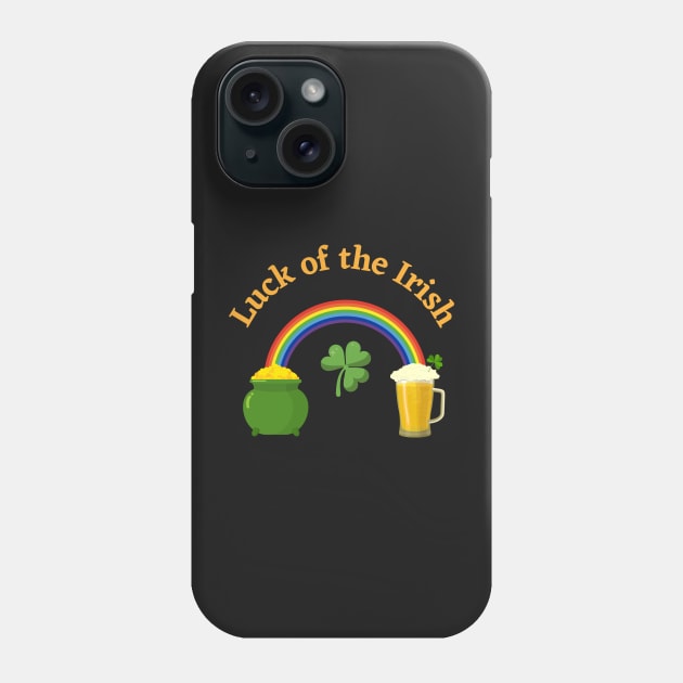 Luck of the Irish - Rainbow Phone Case by Rusty-Gate98