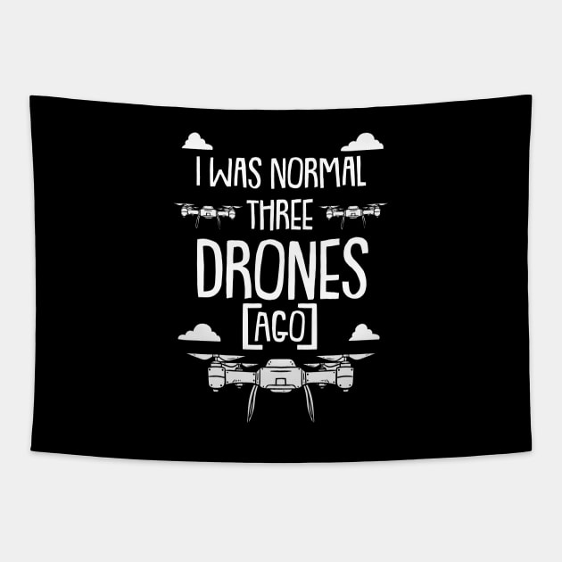 Drone Pilot Quadcopter Multicopter Operator Tapestry by Dolde08