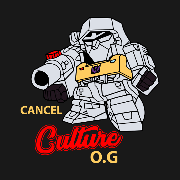 Cancel Culture OG Megatron Transformers by SubieDad