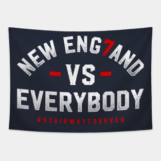 New England Against The World - NAVY Tapestry