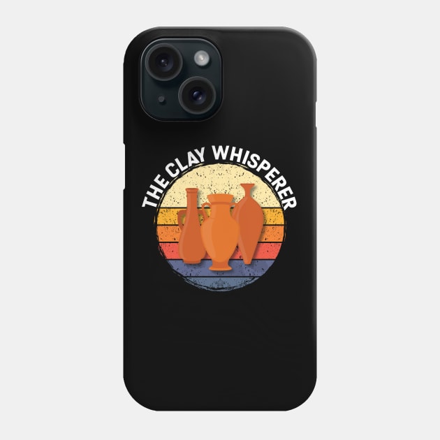 Pottery - The Clay Whisperer Phone Case by Kudostees