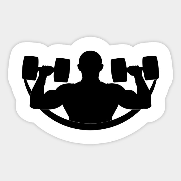 Strong Gym Design For Gym Lover Gym Lover Sticker Teepublic