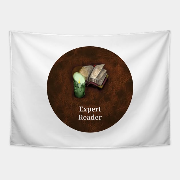 Expert Reader - Heroes of Might and Magic III expert reader skill Tapestry by caseofstyle