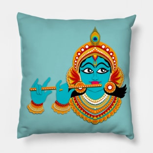 Paper cut 3D krishna Pillow