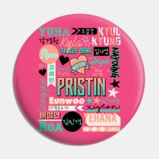 Pristin Collage Pin