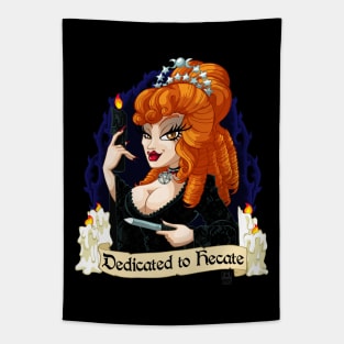 Dedicated to Hecate Tapestry