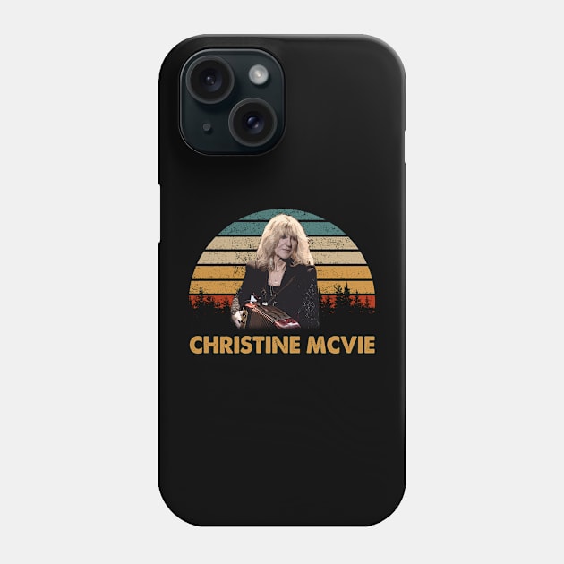 Christine Mcvie Capturing The Fleetwood Mac Songstress Phone Case by MakeMeBlush