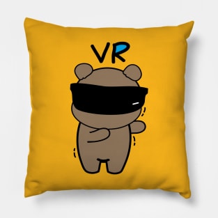 CoCo playing VR Pillow