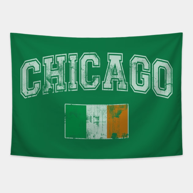 Chicago Irish St Patricks Day Tapestry by E