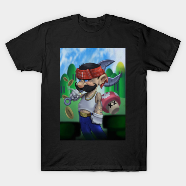 maglietta mario bros