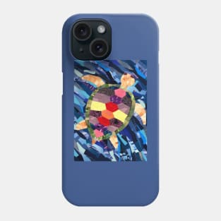 Swimming in the Sea Phone Case